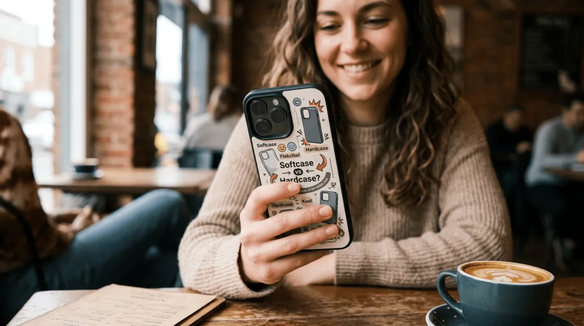 Tips memilih softcase atau hardcase sesuai kebutuhan dan gaya hidup