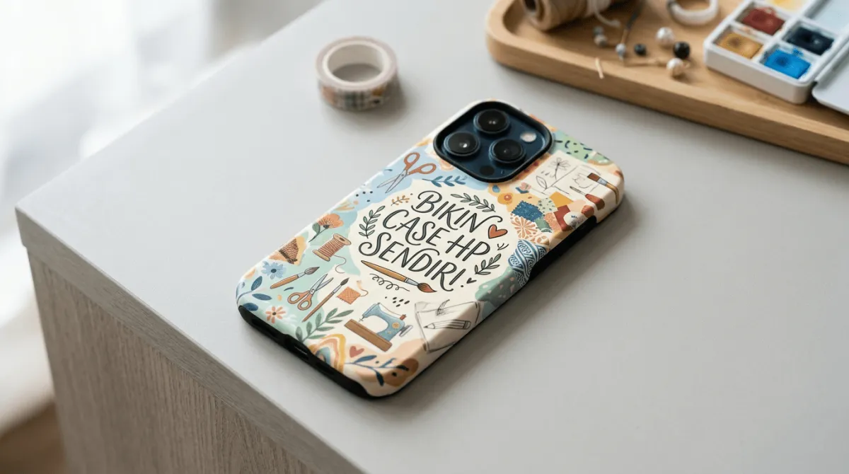 Bikin case HP sendiri panduan DIY custom design