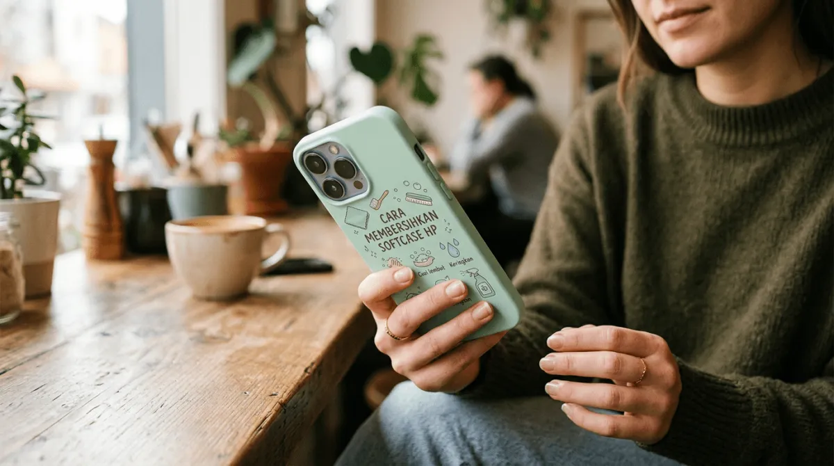 kesalahan umum membersihkan softcase HP