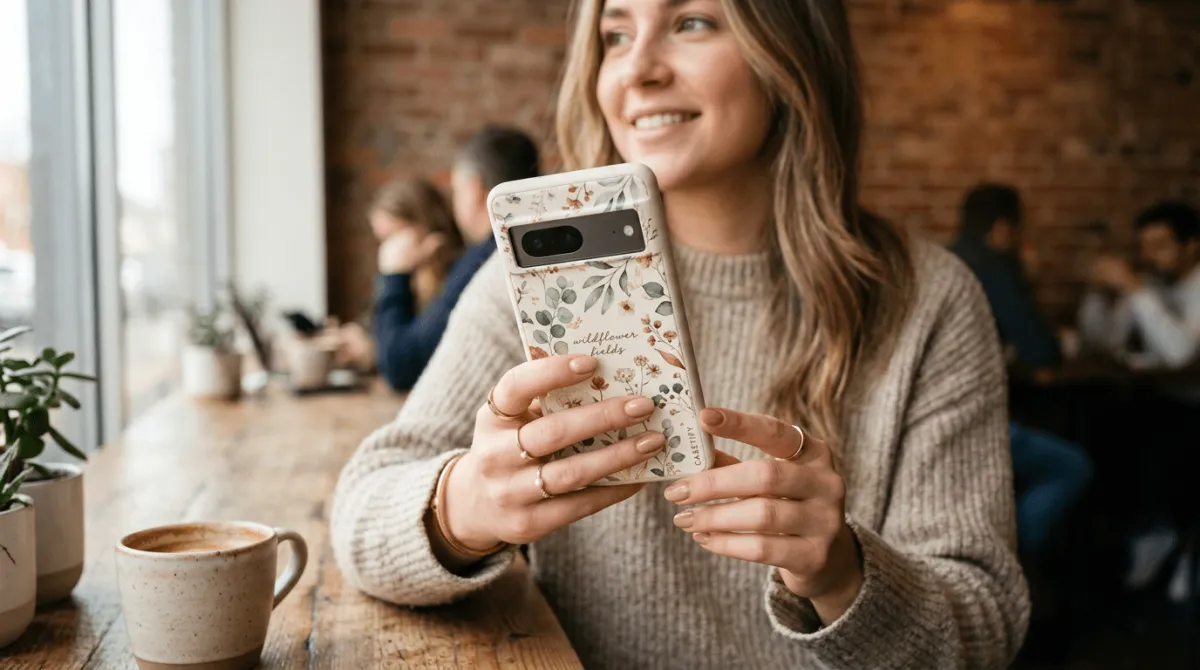 Custom case HP aesthetic dari Cuztoom