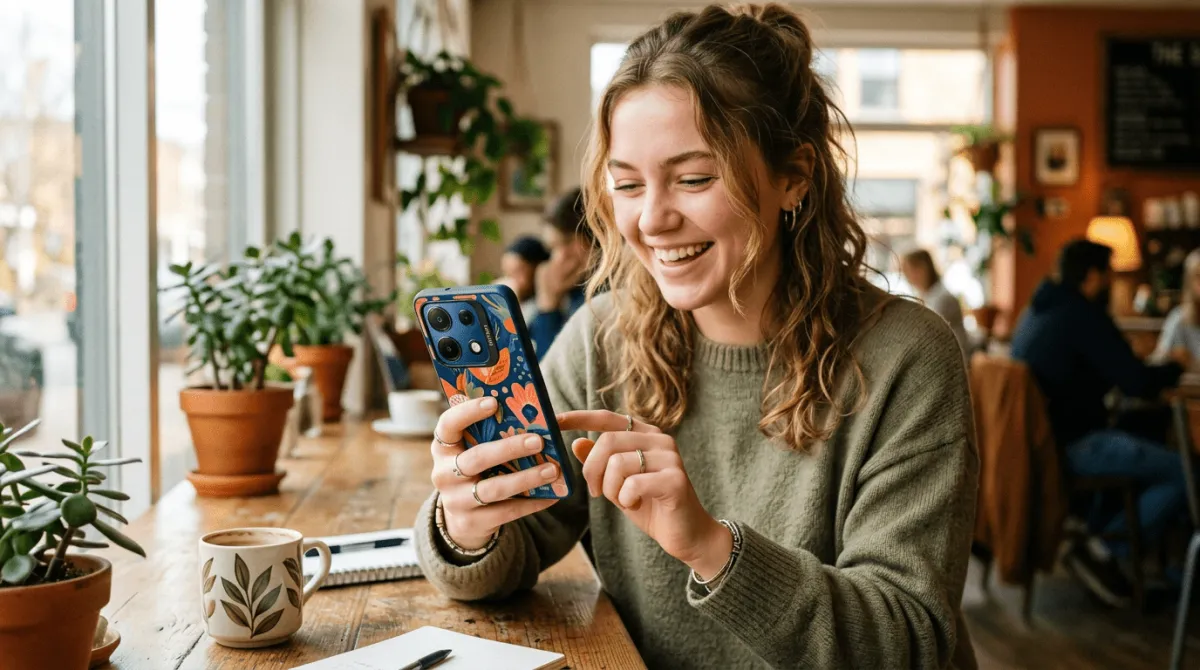Contoh desain custom case HP Infinix Note 50 dengan berbagai tema dan gaya desain yang menarik