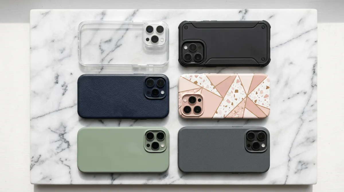 Case HP iPhone 17 Pro premium dengan desain elegant