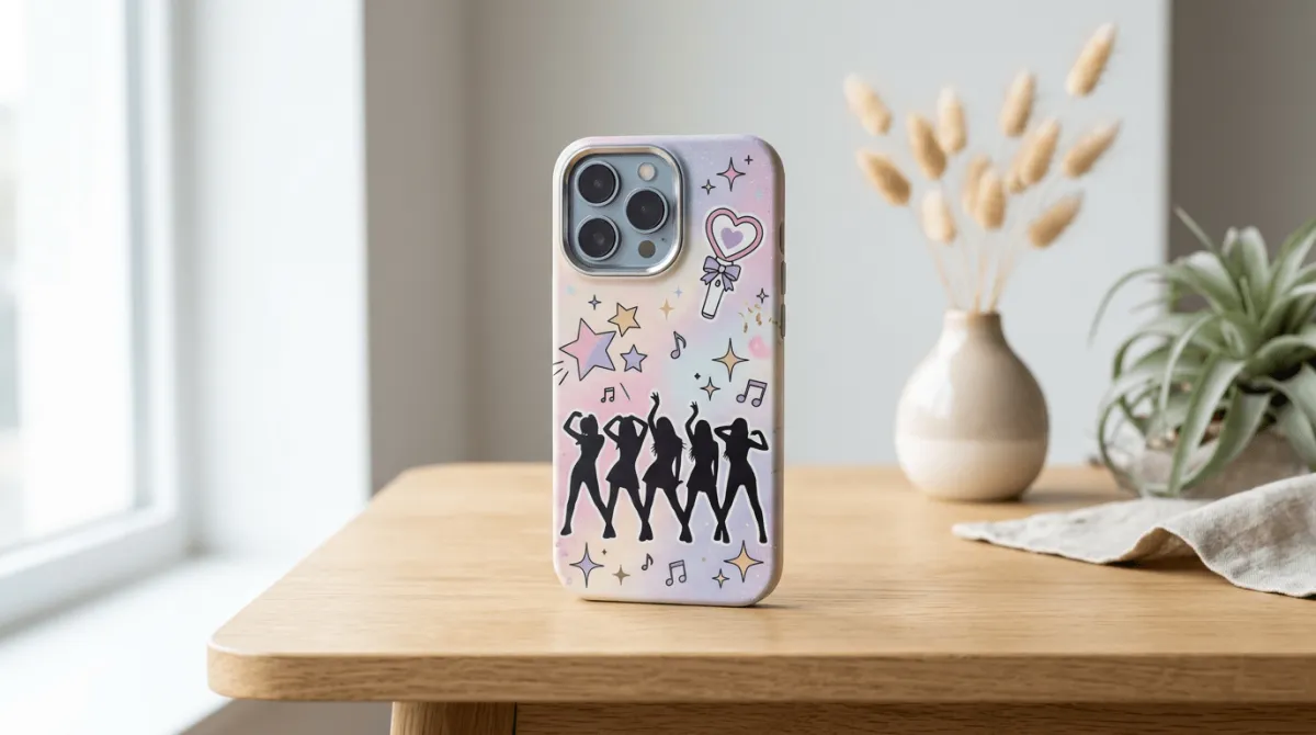 case hp kpop custom desain BTS dan Blackpink dari Cuztoom