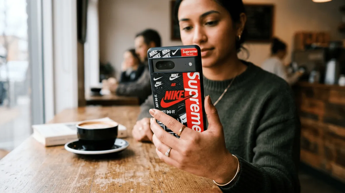 Tips styling case HP Nike Supreme dengan outfit streetwear