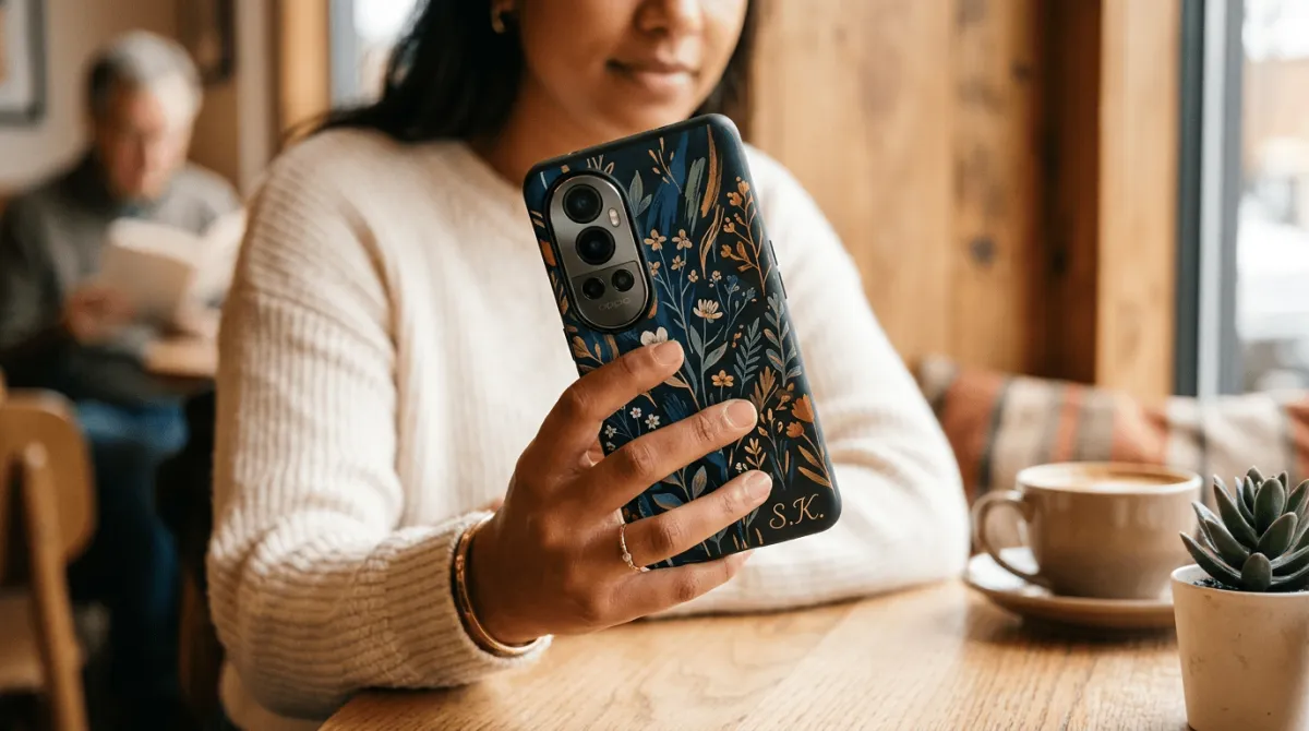 Detail kualitas cetak dan bahan custom case Oppo Cuztoom