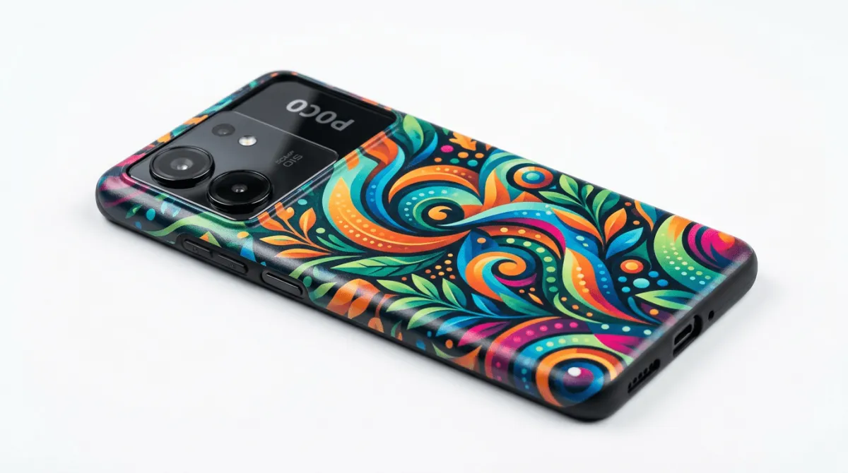 Case HP POCO X7 Pro custom dengan berbagai pilihan material dan desain