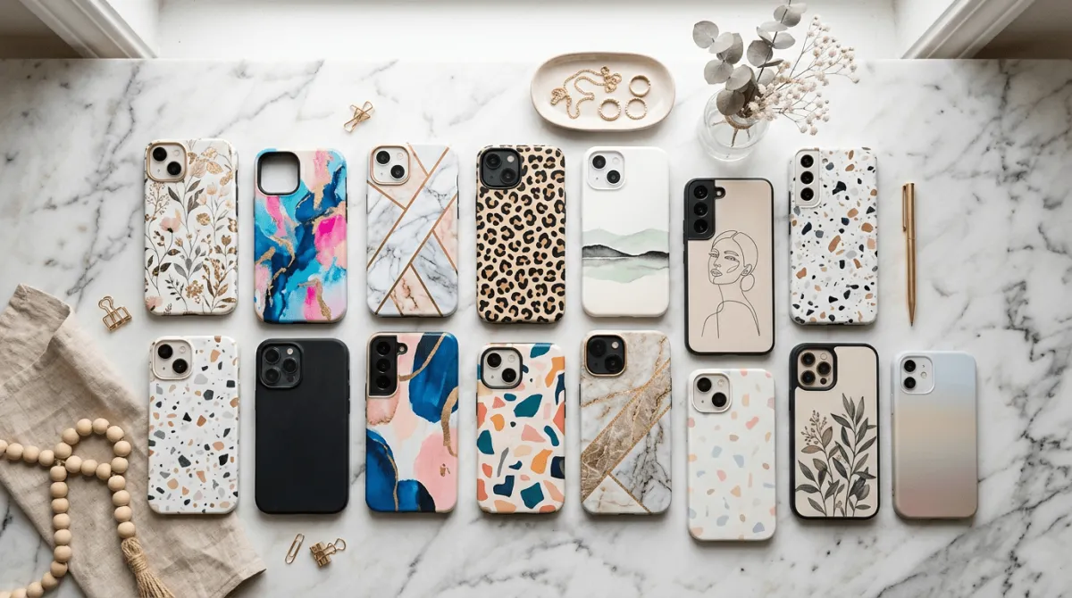 Perbandingan hardcase dan softcase HP premium dengan teknologi cetak UV