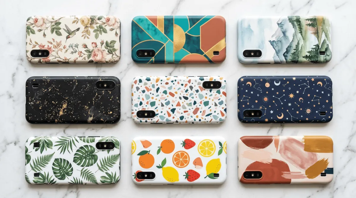 Perbandingan jenis casing untuk Redmi 9A hardcase softcase dan custom case
