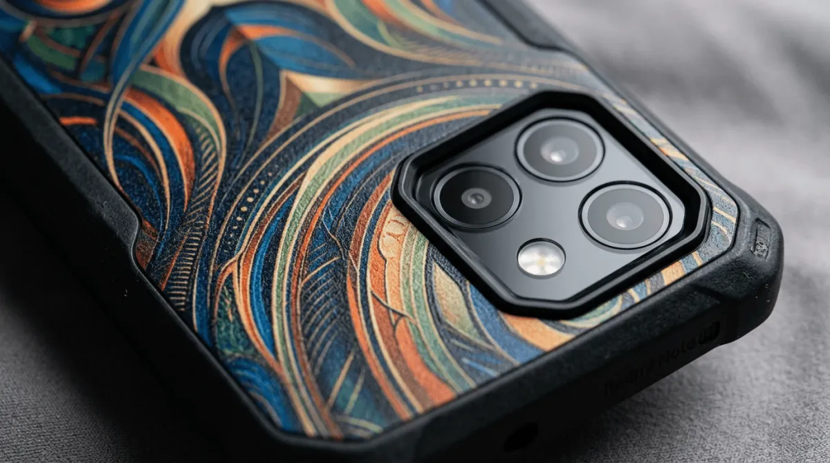 Berbagai desain custom case Redmi Note 14 dengan pattern unik dan personal