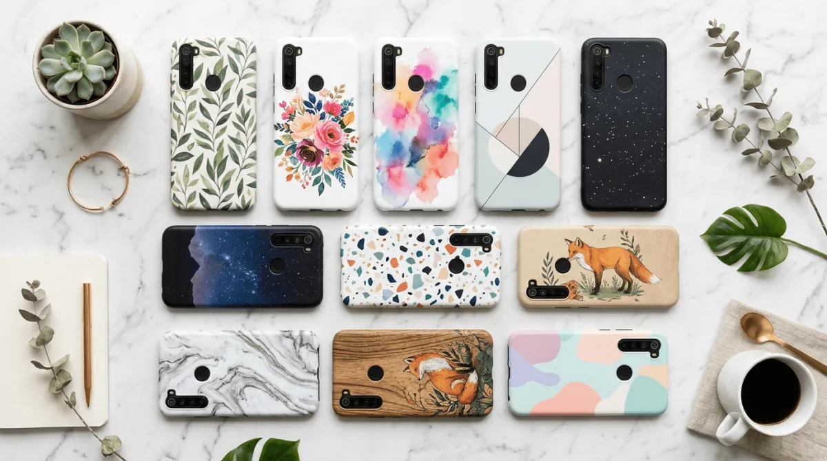 perbandingan jenis casing untuk Redmi Note 8 dari softcase hingga custom case