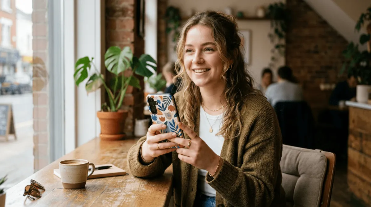 Custom case Samsung Galaxy A55 dengan berbagai desain unik dan menarik