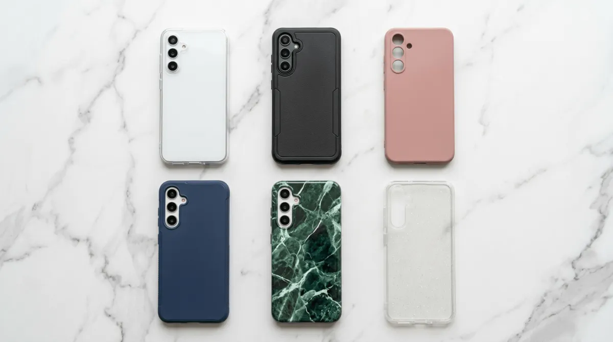 Proses pembuatan custom case Samsung Galaxy A56 dengan teknologi UV printing Jepang