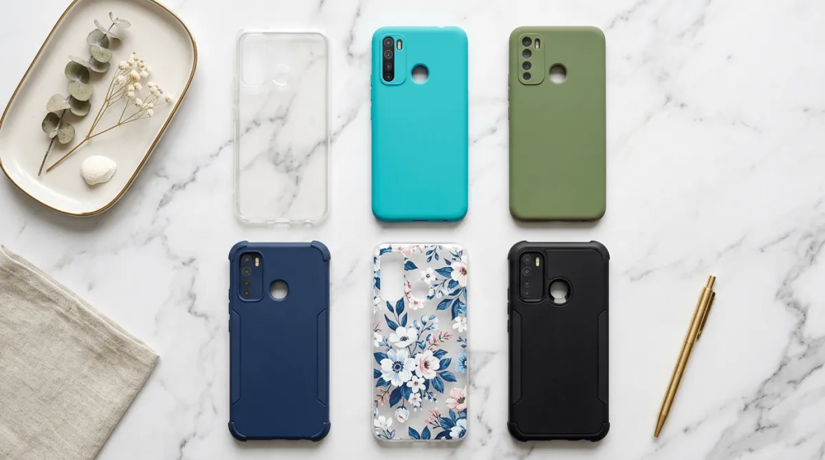 Perbandingan jenis case HP Tecno Spark 40 softcase hardcase rugged