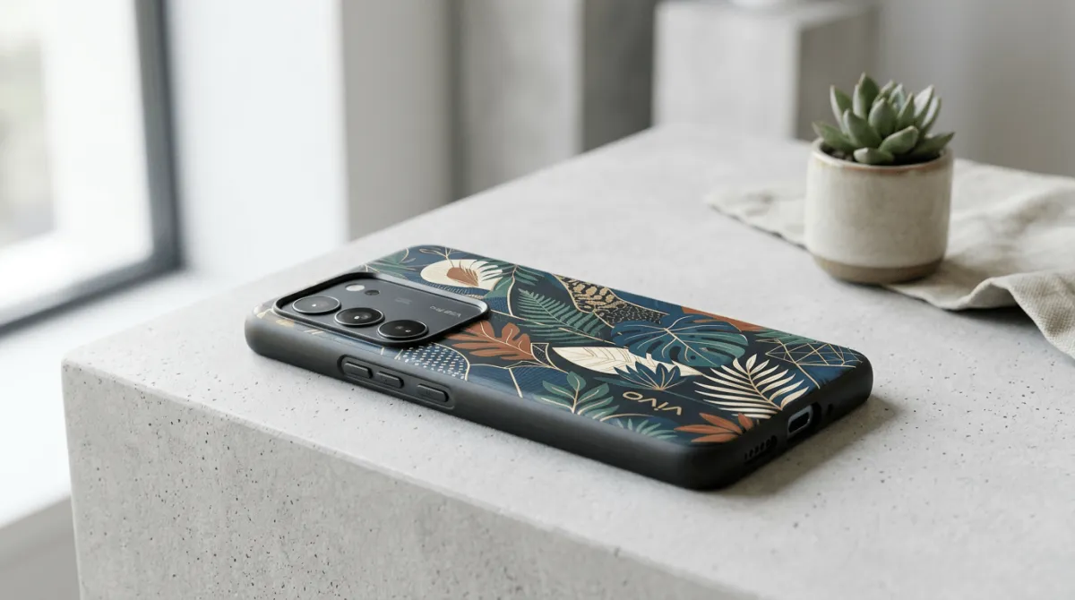 Custom case HP Vivo premium dengan desain unik