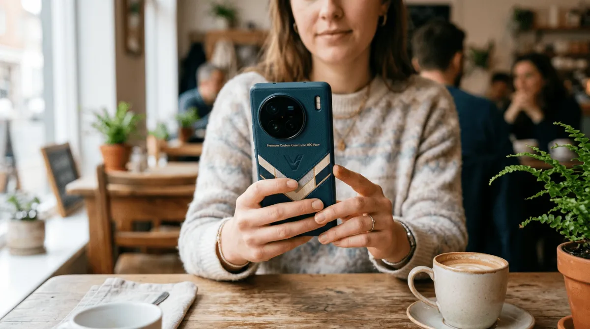 Kualitas cetak UV Jepang pada custom case Vivo