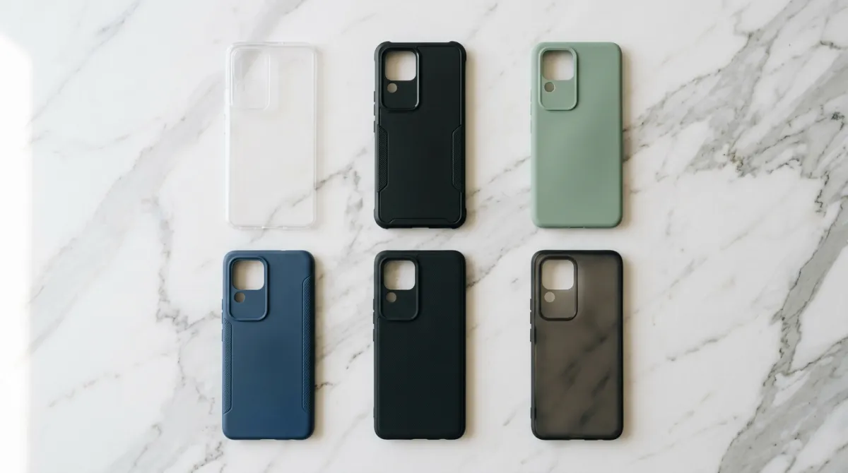 Perbandingan berbagai material case HP Vivo V30 dari silikon hingga polycarbonate