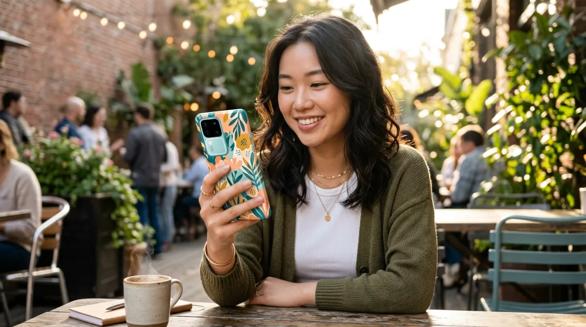 Koleksi tren desain case HP Vivo V30 terbaru 2026 dari minimalis hingga abstract art