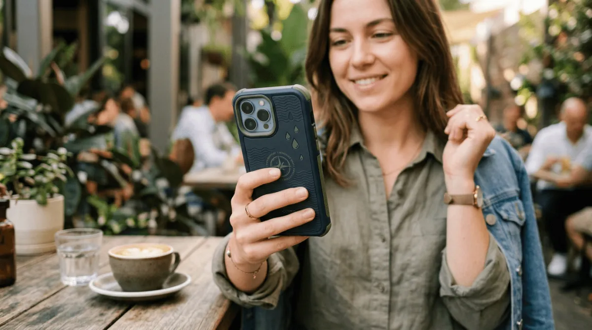 tips menggunakan case HP waterproof