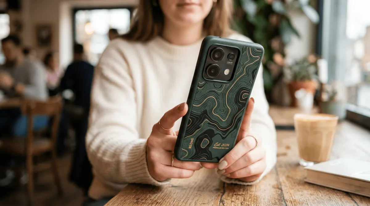 Proses pesan custom case Xiaomi Redmi di Cuztoom