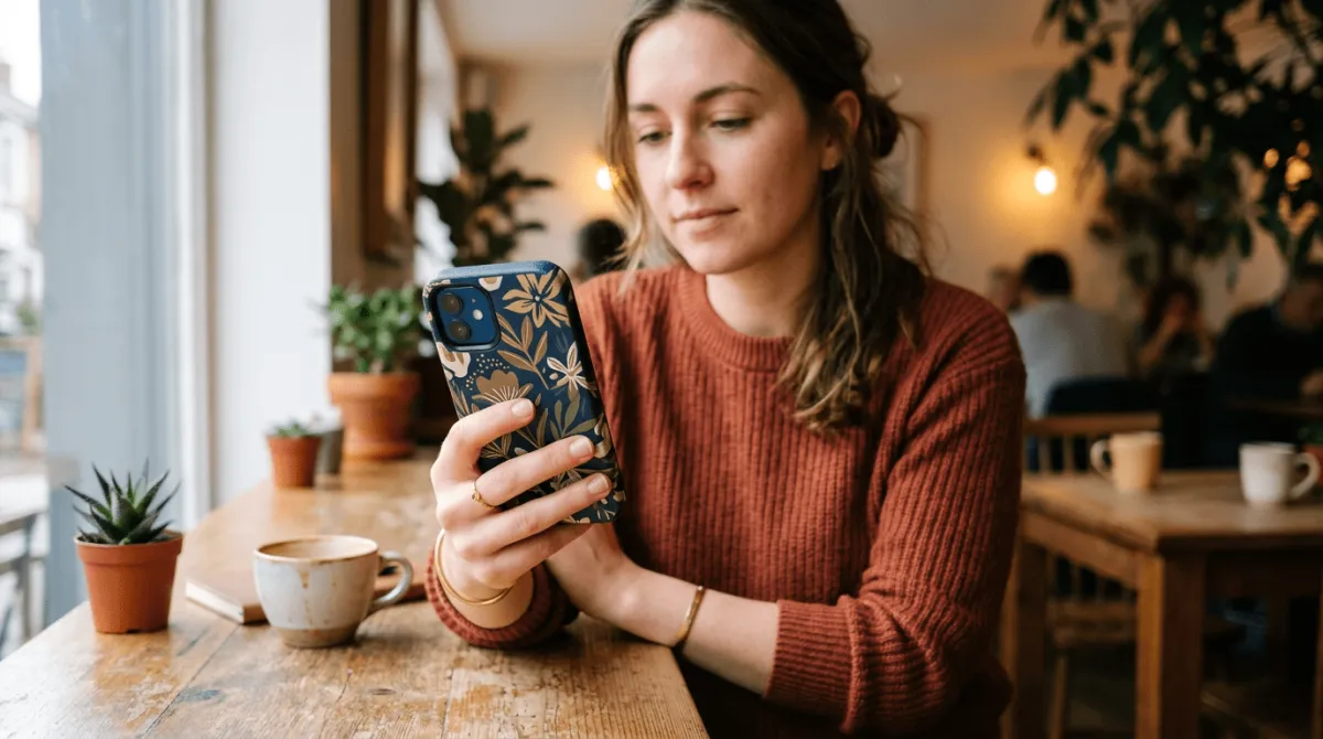 Custom case iPhone 12 series desain premium