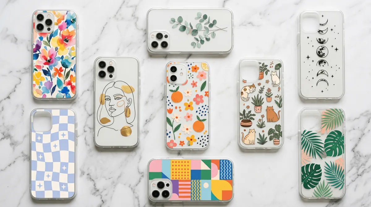 perbandingan material casing HP bening TPU polycarbonate silikon