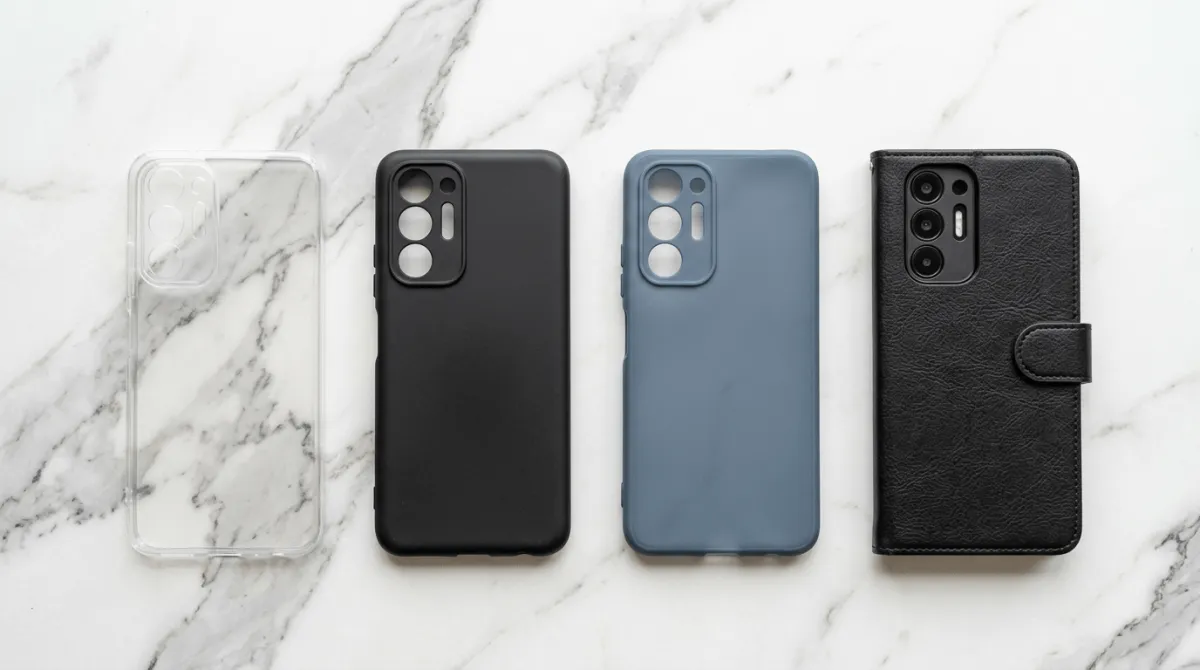 Perbandingan jenis-jenis case untuk HP Infinix Hot 50 Pro