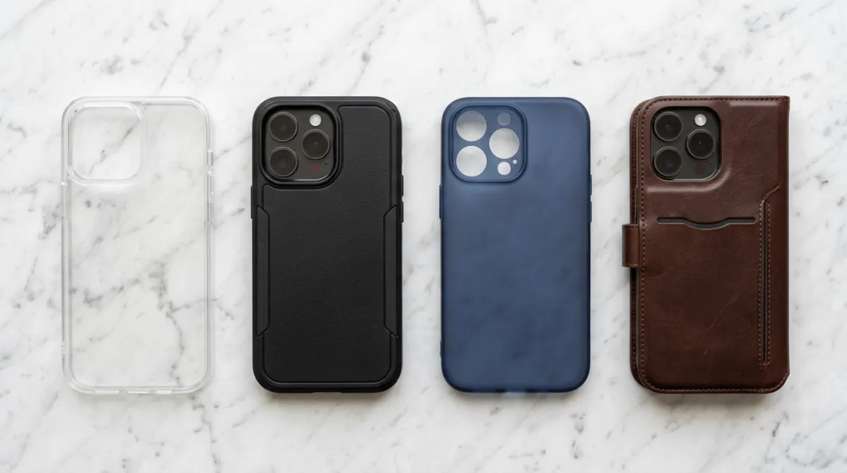 Perbandingan berbagai jenis material casing iPhone 16 Pro