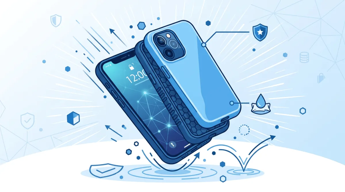 Infografik harga range case iPhone 16 Pro Max dari basic hingga premium dengan value comparison