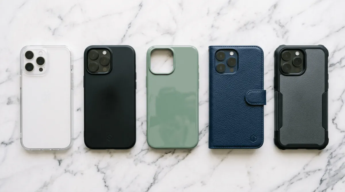 Perbandingan berbagai jenis casing iPhone 17 Pro Max dari hardcase, softcase, hingga hybrid case