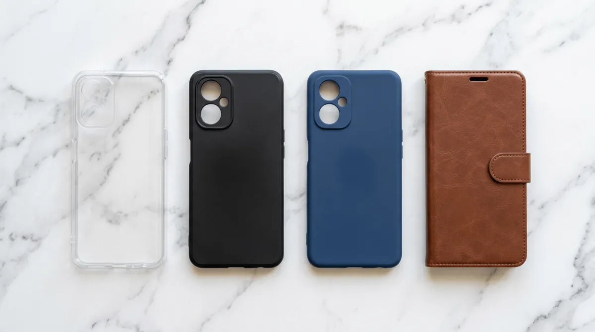 Berbagai pilihan softcase TPU untuk Oppo A18 dengan warna-warna menarik