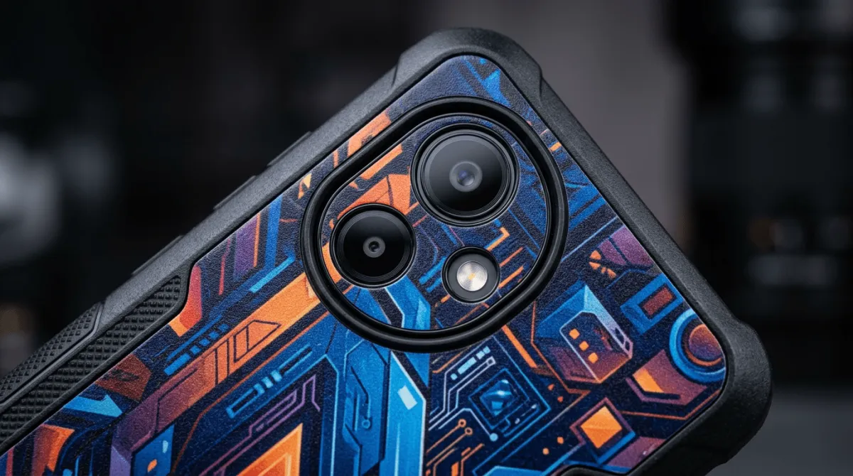 Detail akses port dan tombol pada case POCO C75