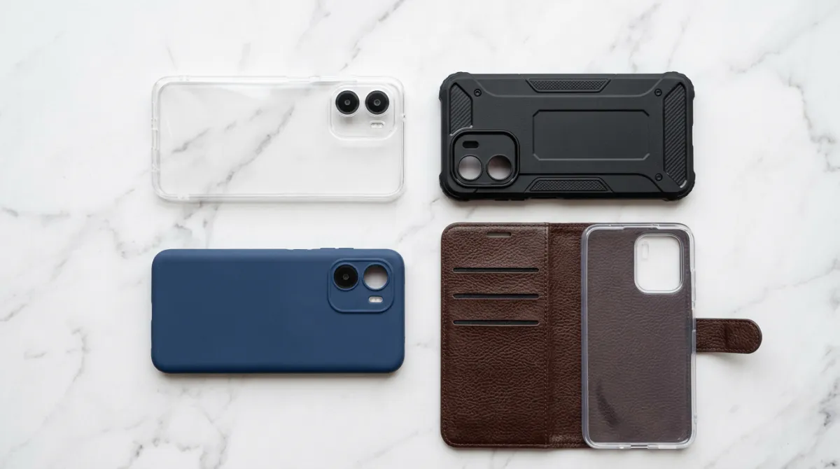 Perbandingan hardcase dan softcase untuk POCO C75