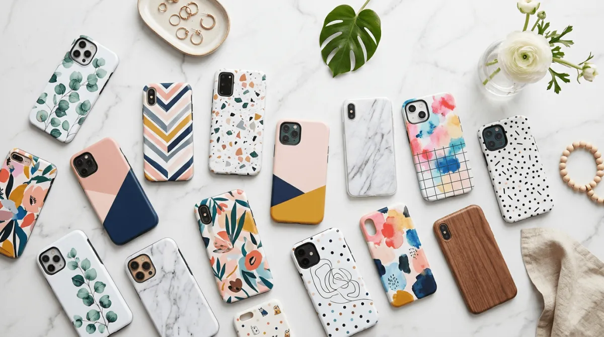 Pilihan warna casing HP polos dari earth tone sampai bold