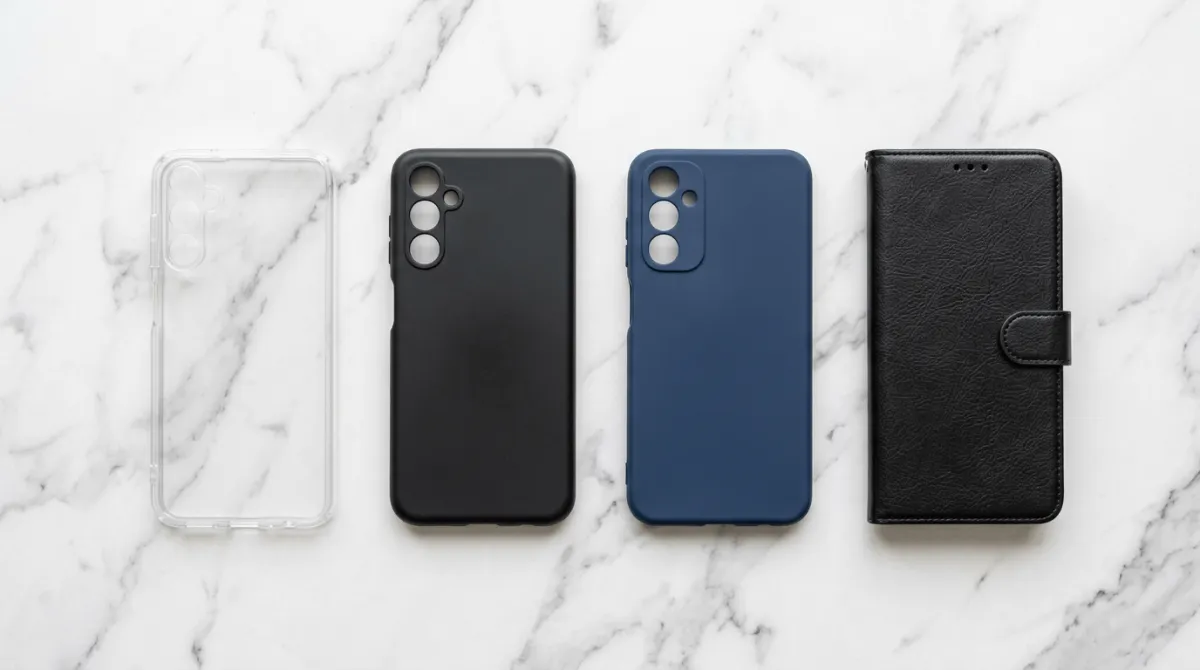 Perbandingan softcase dan hardcase untuk Samsung Galaxy A05s
