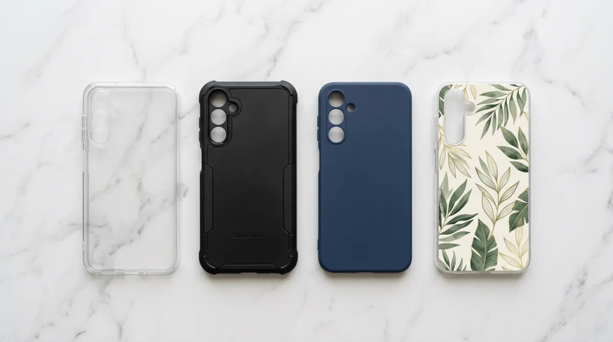 Perbandingan berbagai material case HP untuk Samsung Galaxy A15