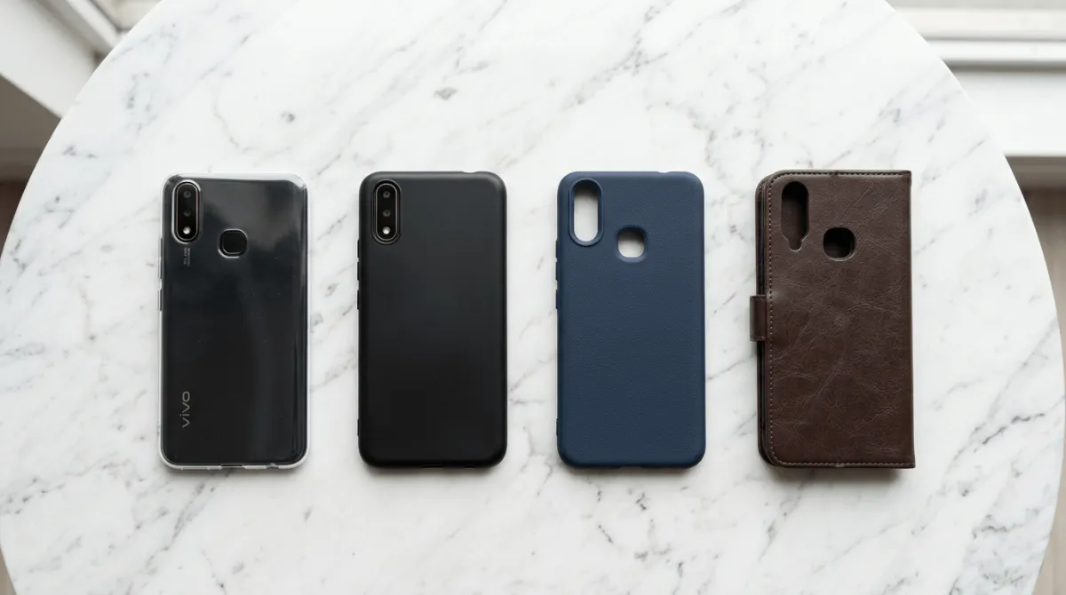 berbagai jenis casing vivo y28 softcase hardcase dan wallet case