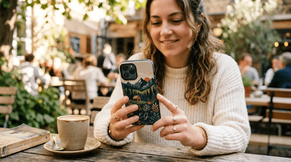 Proses pemesanan custom case HP di Cuztoom dari upload sampai terima