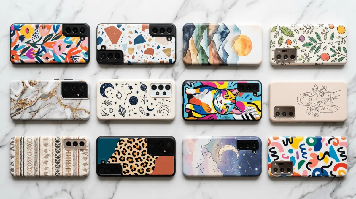 custom case Samsung untuk berbagai seri Galaxy A S M Z