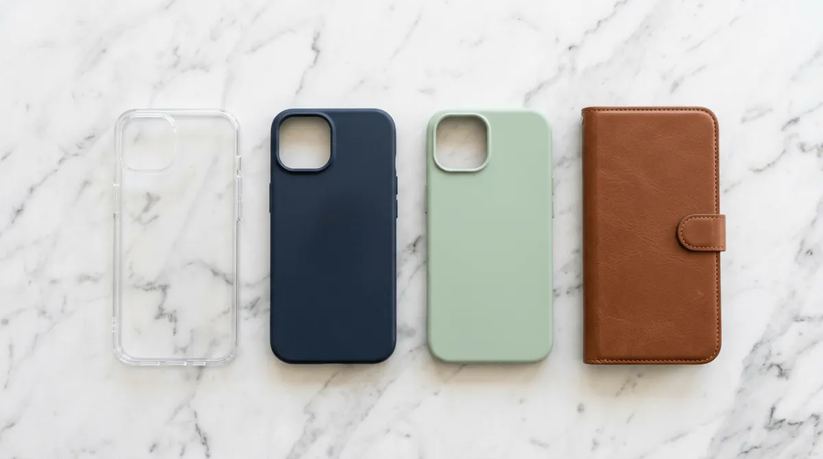 Perbandingan material custom case iPhone 15 polycarbonate dan TPU