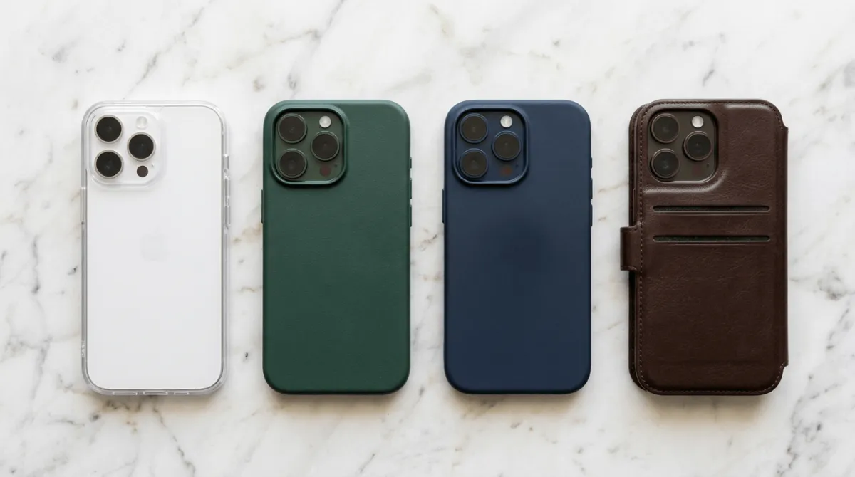 Close-up material polycarbonate premium untuk custom case iPhone 16 Pro