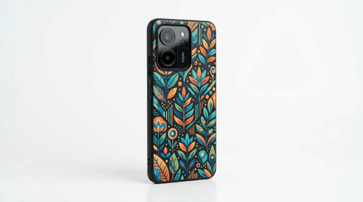 Custom case Redmi Note 14 dengan berbagai desain unik dan warna-warni menarik