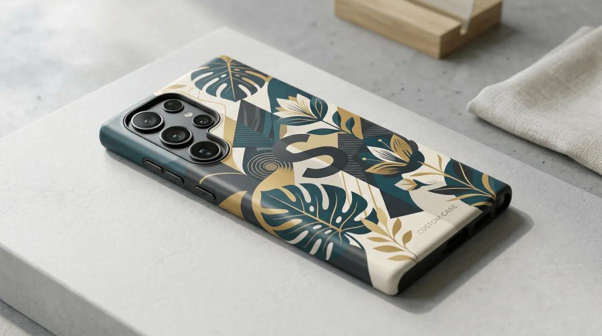 Custom case Samsung Galaxy dengan desain premium