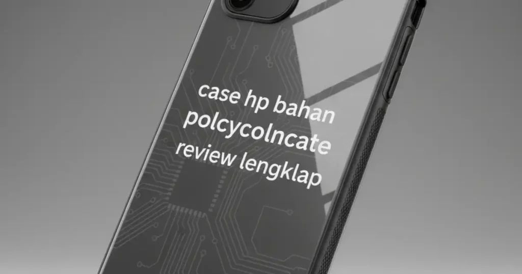 Case HP Bahan Polycarbonate: Review Lengkap