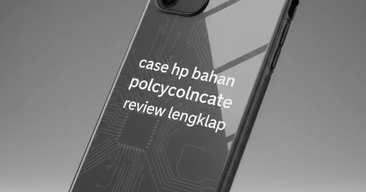 Case HP bahan polycarbonate custom dengan desain menarik dari Cuztoom
