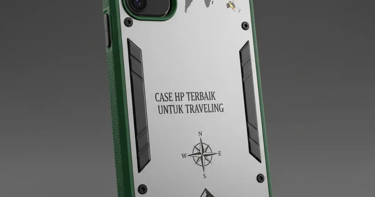 Case HP Terbaik untuk Traveling untuk kebutuhan harian dengan desain custom Cuztoom