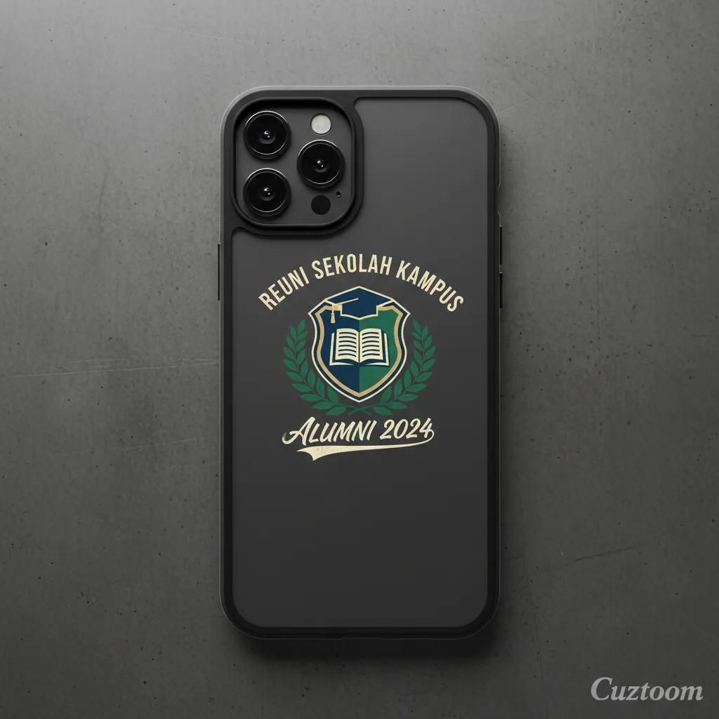Rekomendasi Custom Case untuk Reuni Sekolah Kampus Terbaik 2026