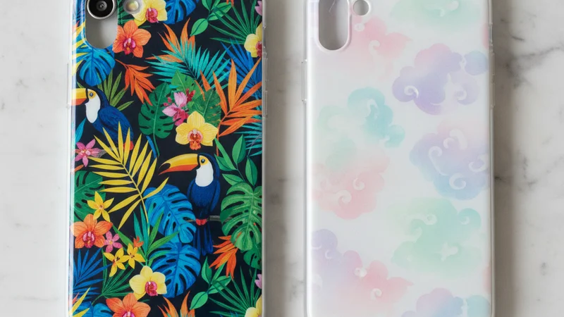 Perbandingan hardcase polycarbonate dan softcase TPU untuk custom case HP