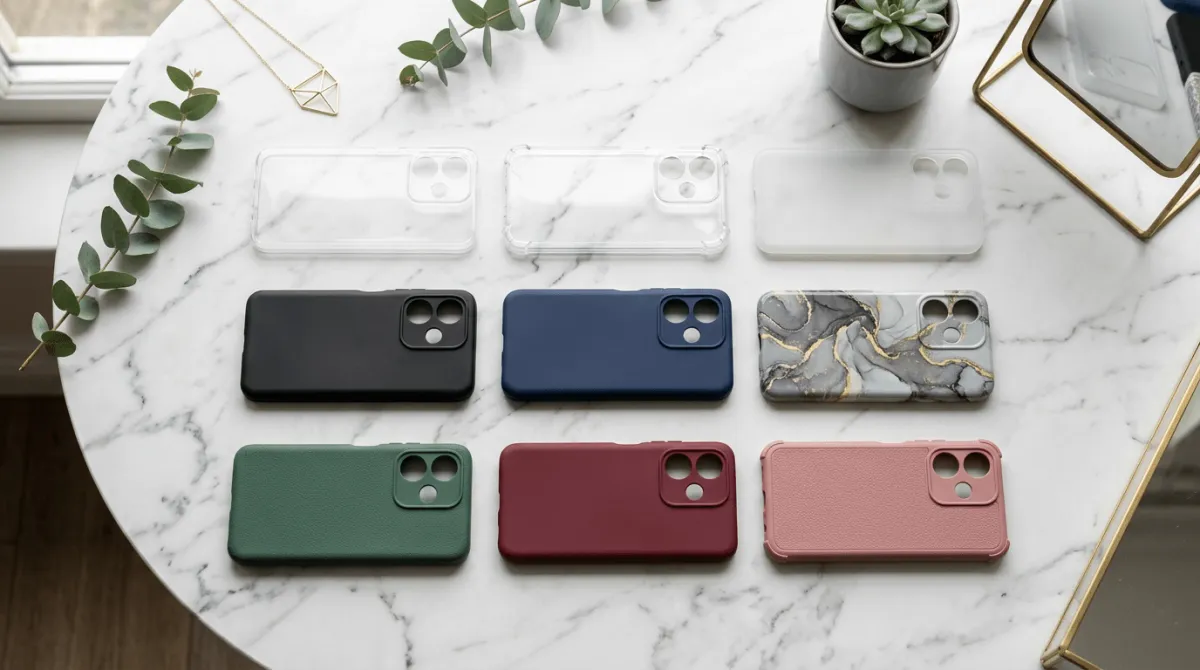 Perbandingan berbagai jenis hardcase Infinix Hot 50
