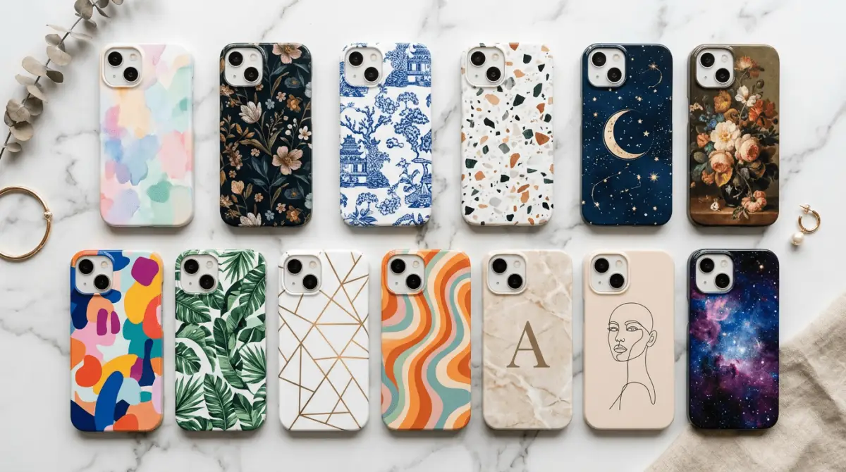 Kualitas cetak UV Jepang pada hardcase iPhone 13