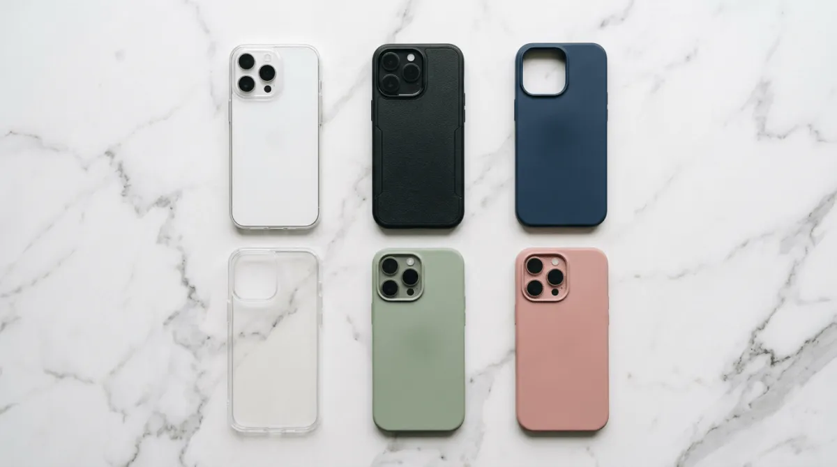 perbandingan jenis hardcase iphone 15 pro max basic hybrid dan premium magsafe